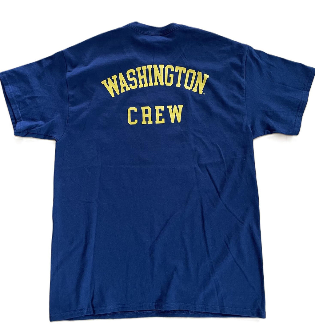 Navy Gothic gold T-shirt