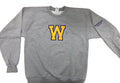 Gray Tackle Twill Embroidered Crewneck Sweatshirt