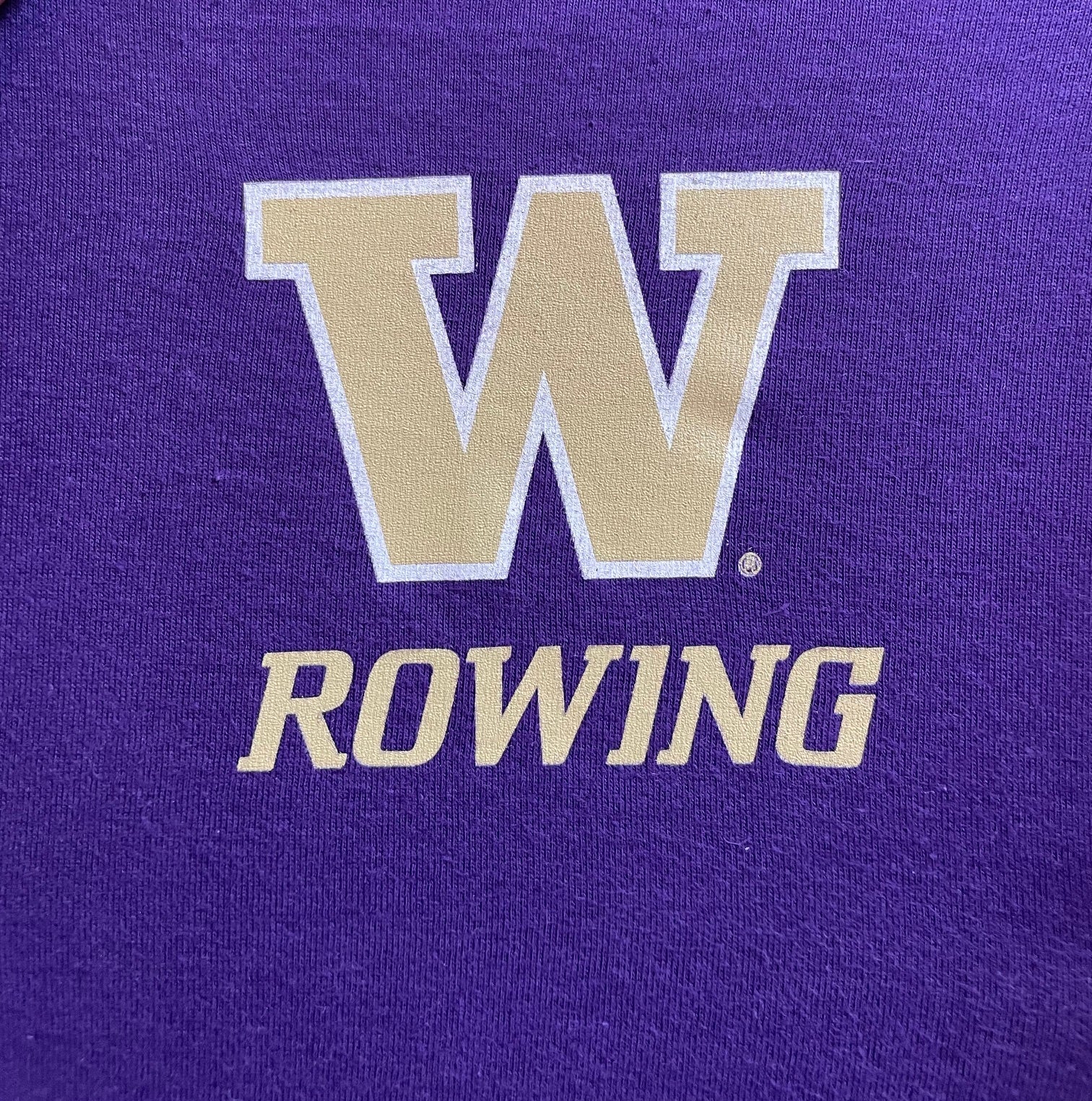 Purple short sleeve T-shirt