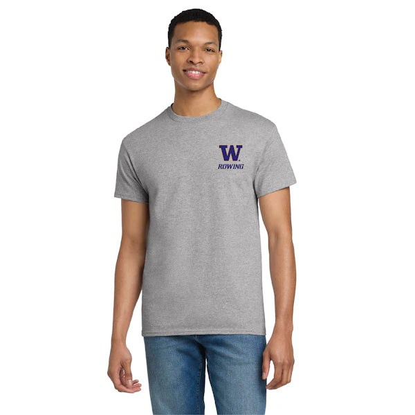 Gray short sleeve T-shirt