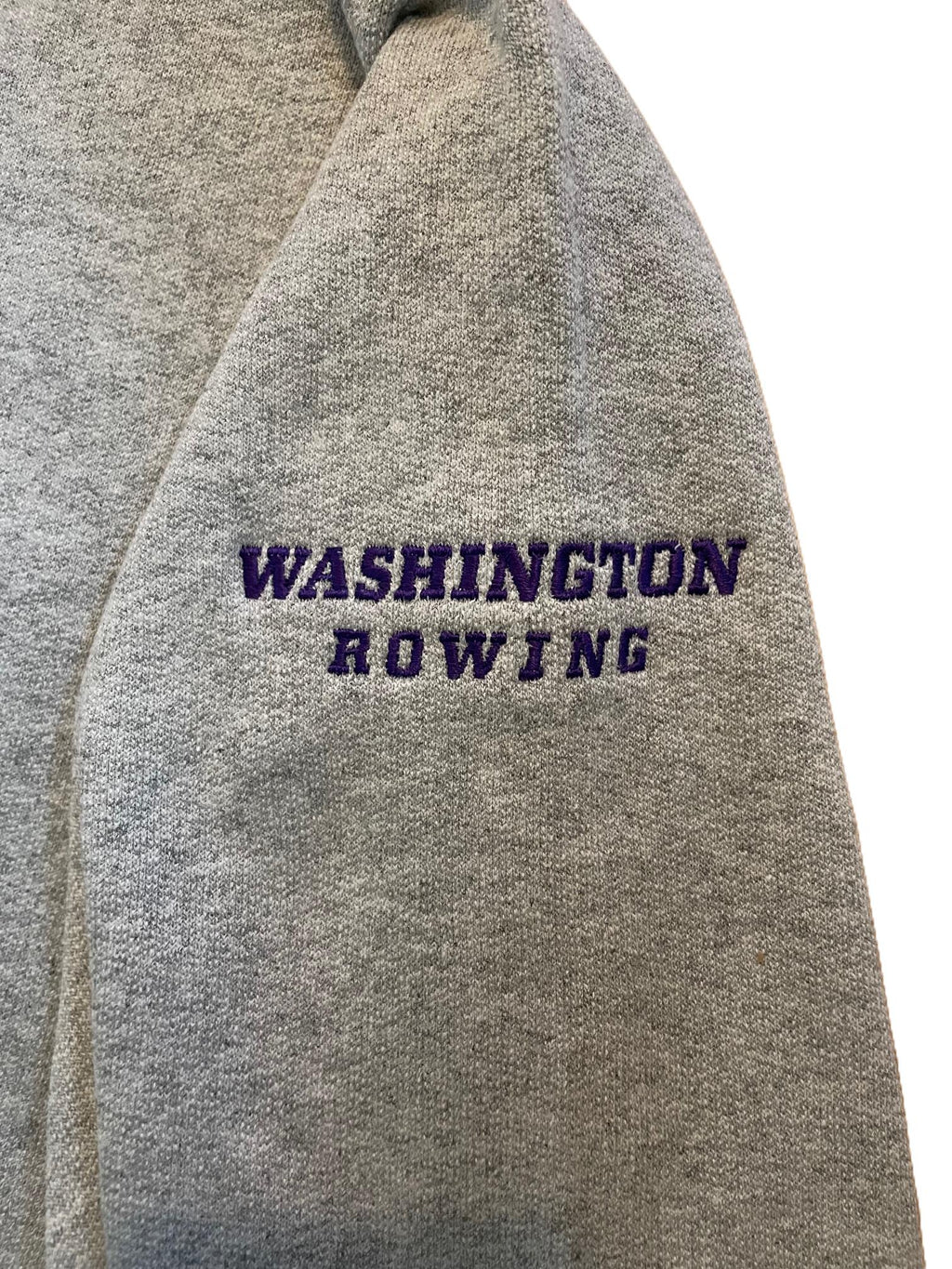 Gray Tackle Twill Embroidered Crewneck Sweatshirt