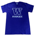Purple and white t-shirt