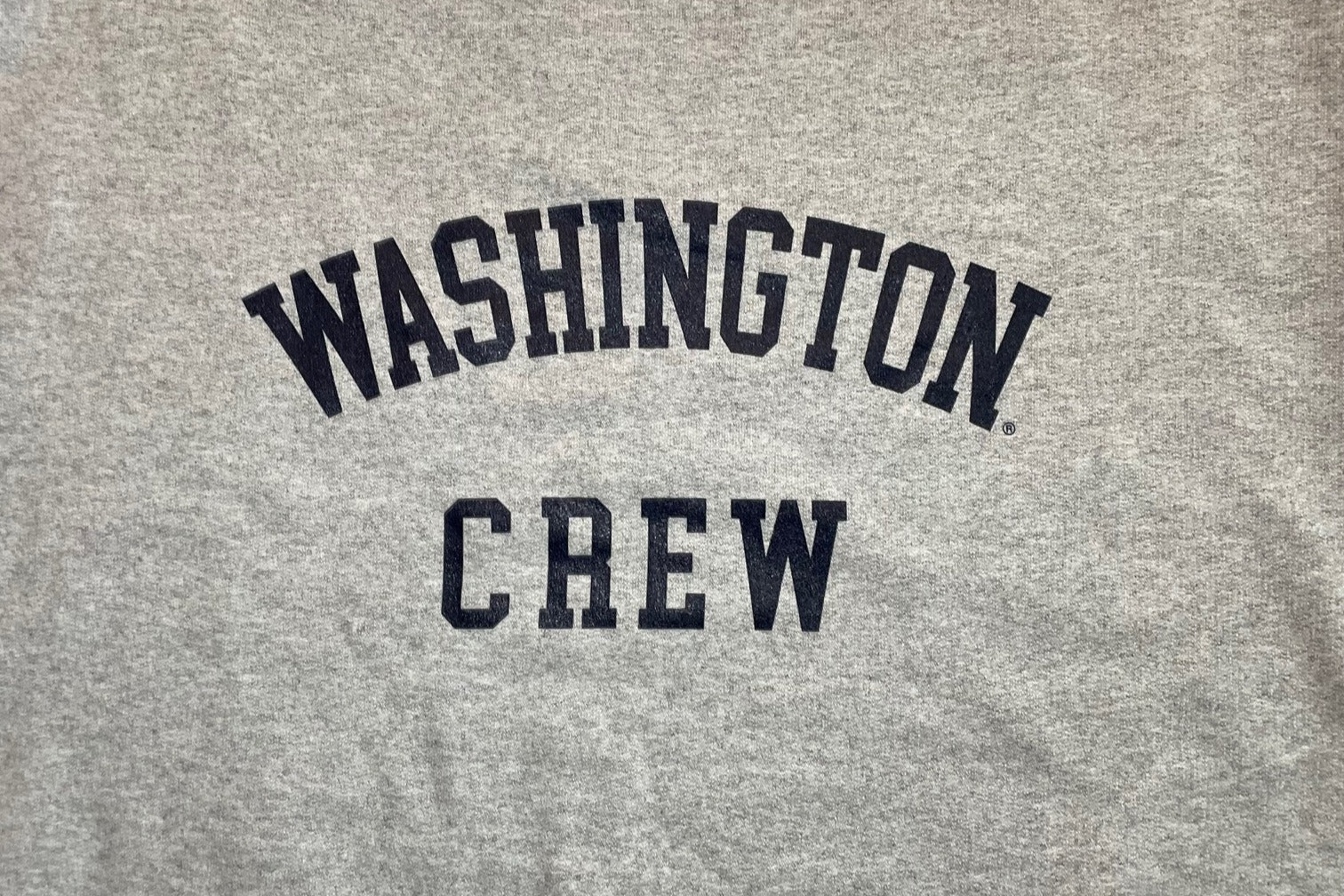 Gray Crewneck Washington Crew