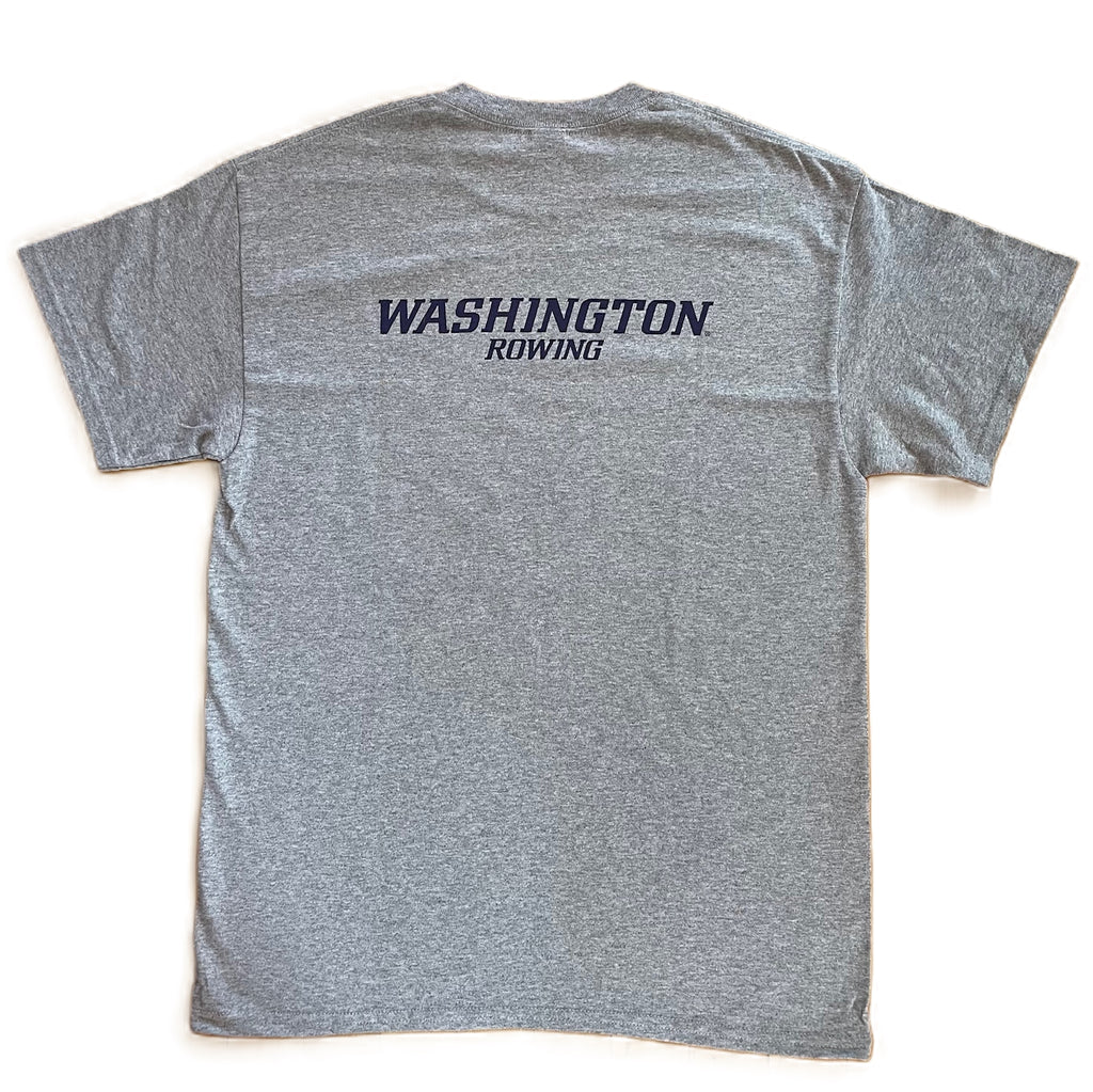 Gray short sleeve T-shirt