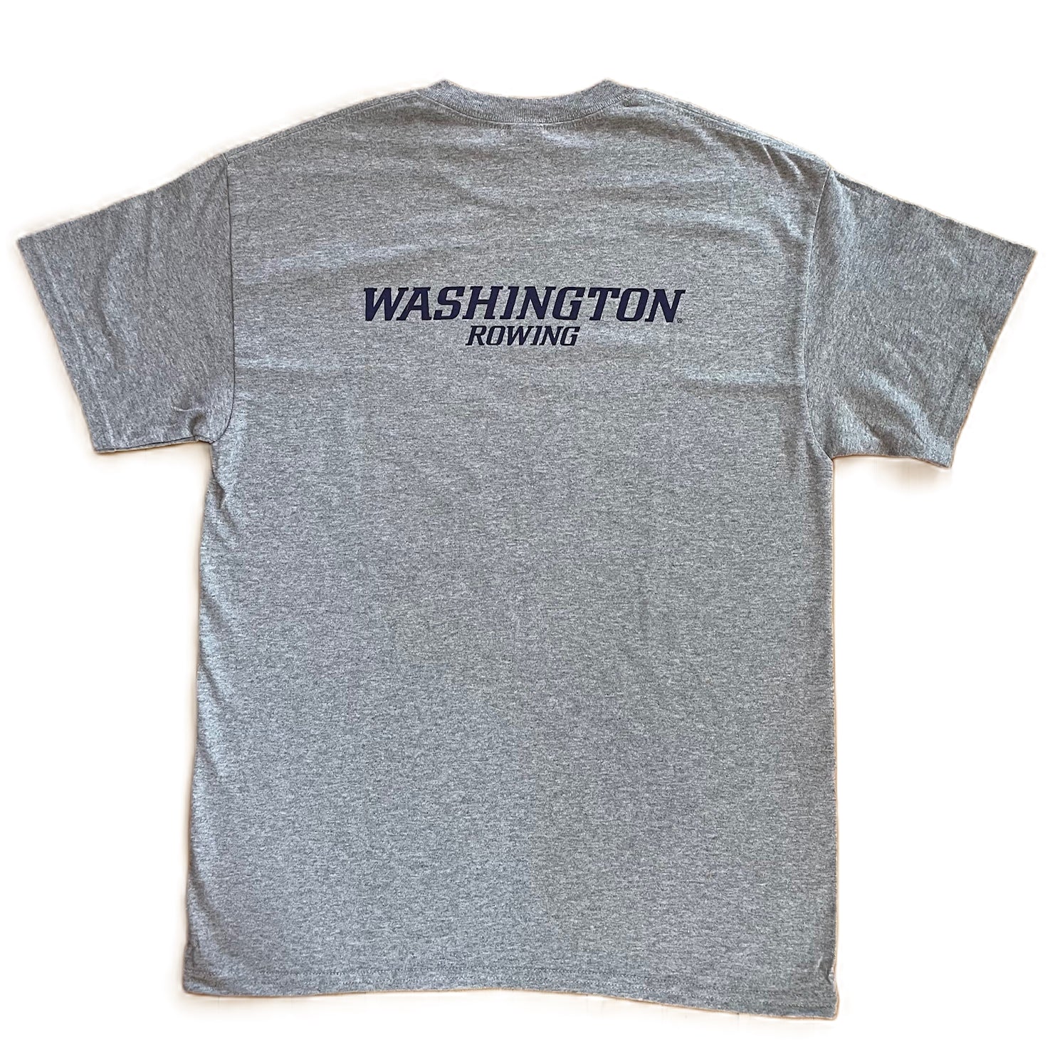 Gray short sleeve T-shirt