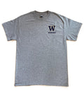 Gray short sleeve T-shirt