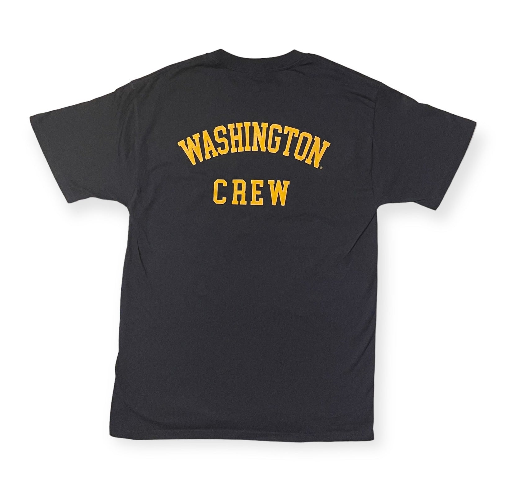 Navy short-sleeved T-shirt "Washington Crew"