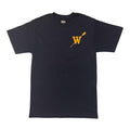 Navy short-sleeved T-shirt "Washington Crew"
