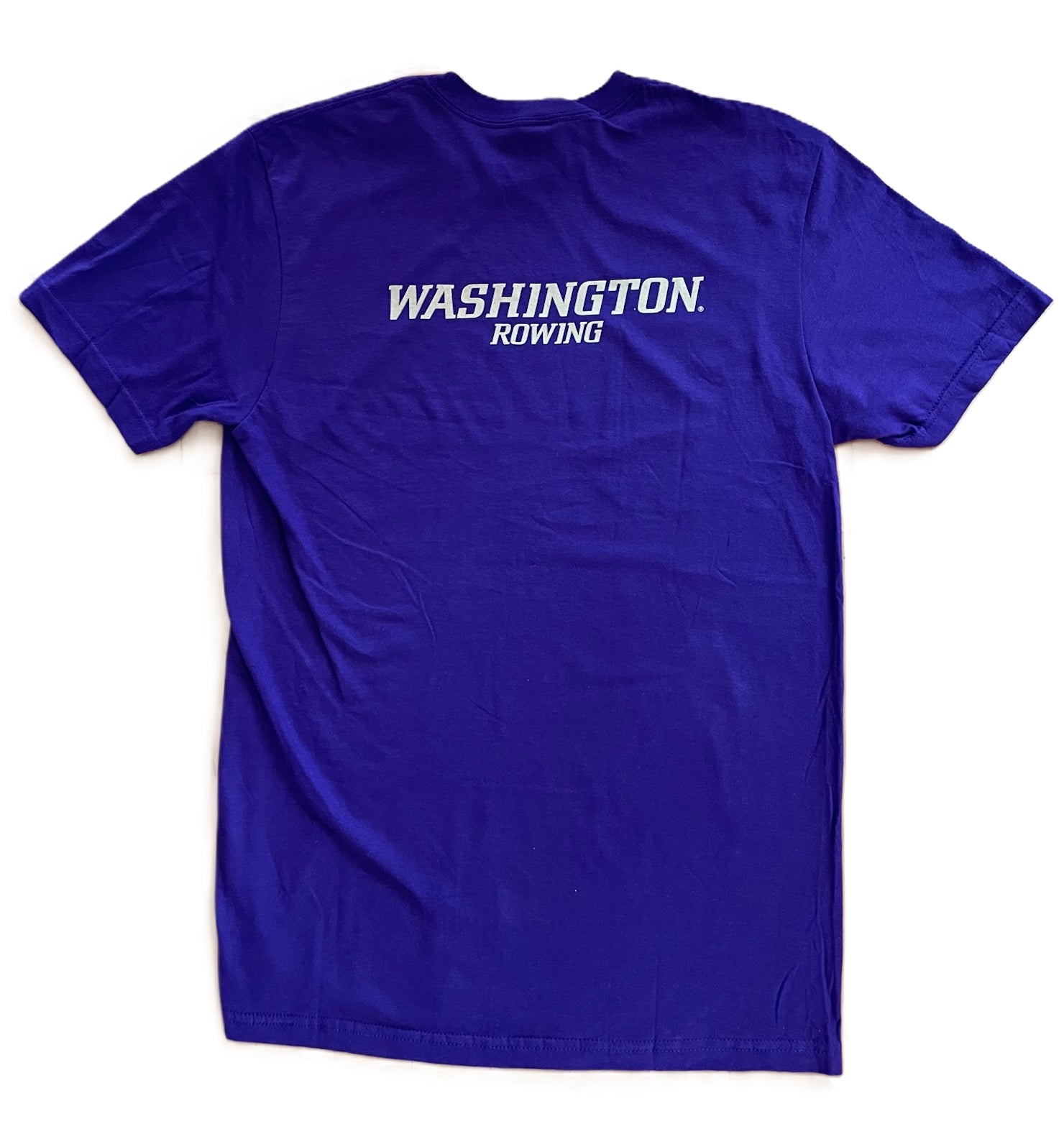 Purple short sleeve T-shirt