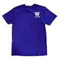 Purple short sleeve T-shirt