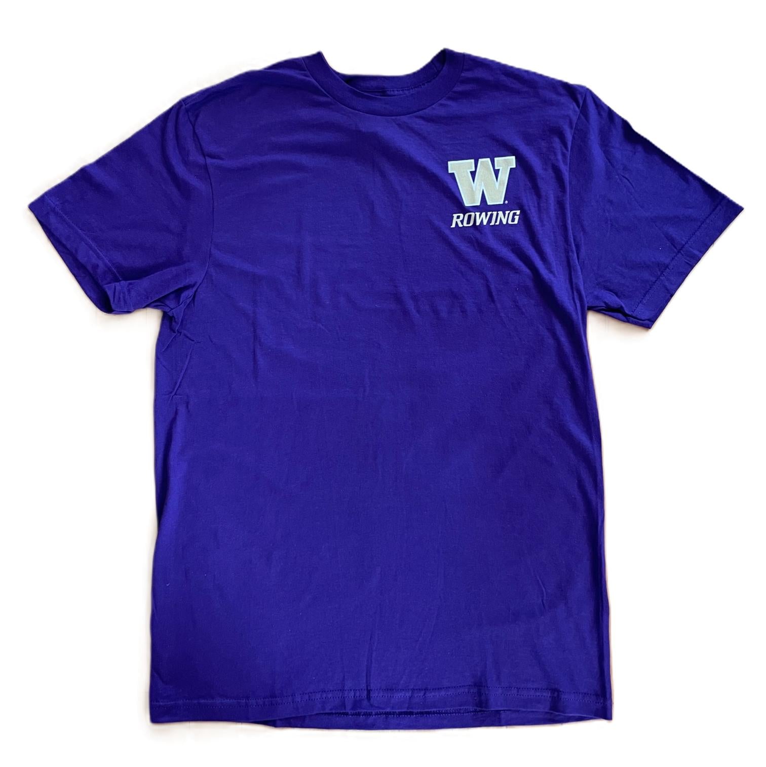 Purple short sleeve T-shirt